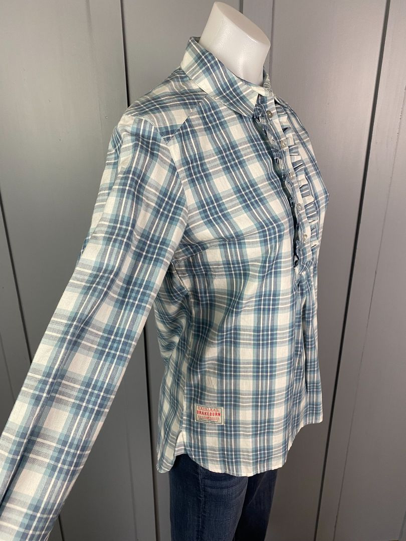 BNWT Blue check Brakeburn Shirt, 8