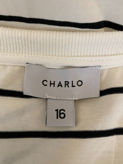 White & Black CHarlo Tee, 16