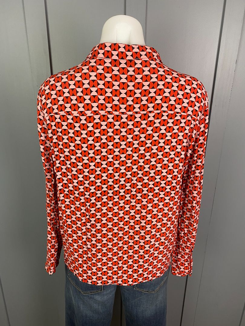 Multi print Oxford Shirt, 12