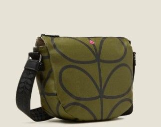 BNWT Olive green Orla Kiely Bag, Height: 23cm Width: 30cm Depth: 11cm