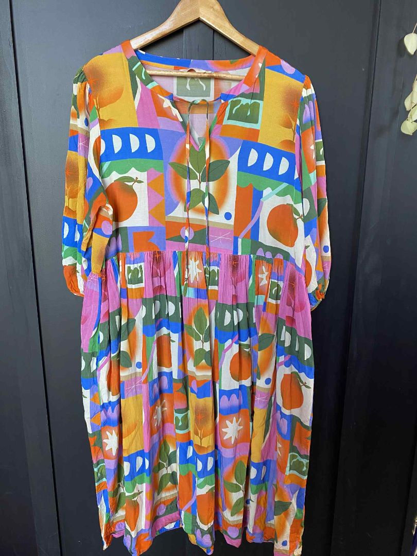 Multi print Gorman Dress, 18