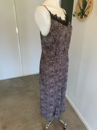 BNWT Black fleck Seduce Jumpsuit, 10, 12