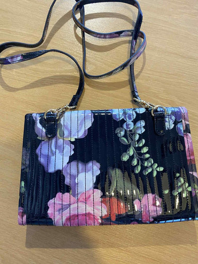 Black Floral Ted Baker Bags, 24cm x 17cm x 4cm